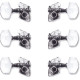 EZ17900N Meccaniche Chitarra Acustica 3+3 Cromate 6 Pcs