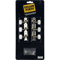 EZ1758N Meccaniche Chitarra Classica 1+1 Cromate Platino 2 Pcs