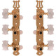 EZ1779G Meccaniche Chitarra Classica 1+1 Dorate 2 Pcs