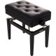 PB/106 BK L Panca in Legno Nero Lucido per Pianoforte