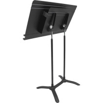 5401 Leggio da Orchestra Nero Quattro Pagine per Direzione