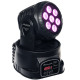 MINIWASH 710 Wash Testa Mobile LED RGBW 7x10W