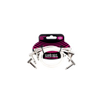 6386 Flat Ribbon Patch Cable White 30.48cm 3Pk