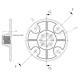 SC/109 Flangia per speaker
