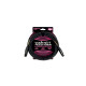 6388 Cavo Microfonico PVC nero 6 m