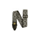 5345 Black Heart Jacquard Strap