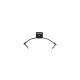 6408 Single Flat Ribbon Stereo Patch Cable 15,24cm