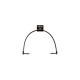 6409 Single Flat Ribbon Stereo Patch Cable 30,48cm