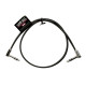 6410 Single Flat Ribbon Stereo Patch Cable 60,96cm