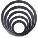 PORT HOLES Anello di rinforzo da 5" Nero - PRTHLBL51