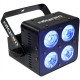PAR-410-QUAD Proiettore Par Led 4x10W RGBW
