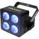 PAR-410-QUAD Proiettore Par Led 4x10W RGBW