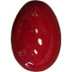 SHAK-11-ROUGE Shaker in plastica a forma di Uovo - Rosso