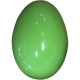 SHAK-11-VERT Shaker in plastica a forma di Uovo - Verde