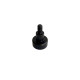 Manopola Rotonda in Acciaio con Vite M6x10 mm per DJ/233