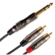 ITST/JS2RCA-2 Cavo Jack 6.3 TRS Stereo / 2x Spina Phono RCA 2 mt