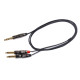 ITST/JS2JM-2 Cavo Jack 6.3 TRS Stereo / 2x Jack 6.3 TS Mono 2 mt
