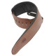 MSS2-4-XL-BRN Tracolla per basso XL in pelle Signature Brown 4 1/2"