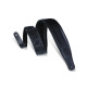 MSSB2-BLK Tracolla per basso in pelle Signature Black On Black 3"