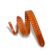 M12TTV-TAN Tracolla in pelle conciata al vegetale Tiger Tooth 2"