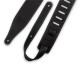 M17BAS-BLK Tracolla in pelle morbida Black 2 1/2"