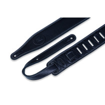 M17SS-BLK Tracolla in pelle Super Soft Black 2 1/2"