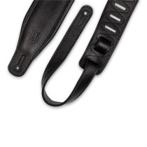 M26GP-BLK-BLK Tracolla in pelle Black con retro Black 3 1/4"
