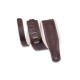 M26GP-DBR-CRM Tracolla in pelle Dark Brown con retro Cream 3 1/4"