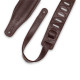 M26GP-DBR-DBR Tracolla in pelle Dark Brown con retro Dark Brown 3 1/4"