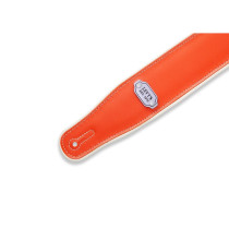 M26VCP-ORG_TEL Tracolla in vinile reversibile Orange e Teal 2 3/4"