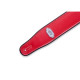 M26VP-RED_BLK Tracolla in vinile reversibile Red e Black 2 3/4"