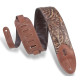 M4WP-002 Tracolla in pelle Sundance Line Palm Pecan 3"