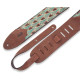 M4WP-004 Tracolla in pelle Sundance Line Arrowhead Turquoise 3"