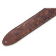 M4WP-006 Tracolla in pelle Sundance Line Geranium Whiskey 3"