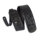 M4WP-007 Tracolla in pelle Sundance Black Rose 3"