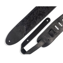 M4WP-007 Tracolla in pelle Sundance Black Rose 3"