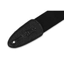 M8-BLK Tracolla in poliestere pesante Black 2"