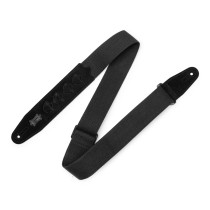 MC2PH-BLK Tracolla con porta plettri in cotone Black 2"
