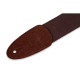 MC8-BRN Tracolla in cotone con terminali in pelle scamosciata Brown 2"