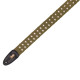 MC8TWEY-GRN Tracolla in cotone usurato con occhielli in ottone Green 2"