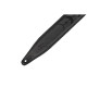 MG317MP-BLK-BLK Tracolla in pelle Double Moon Phases Black 2 1/2"