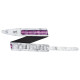 MG317ZB-WHT Tracolla in pelle con stampa Cosmic Window Cut Out White Botega 2 1/2"
