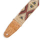 MH8P-002 Tracolla in canapa Diamond Tribal 2"