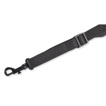 MP27-BLK Tracolla per sax in poliestere con pad in neoprene Black 2 3/8"