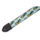 MP2FS-001 Tracolla in poliestere Fruit Salad Pineapple 2"