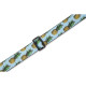 MP2FS-001 Tracolla in poliestere Fruit Salad Pineapple 2"