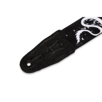 MPD2-013 Tracolla in poliestere Black & White Dragon 2"