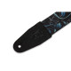 MPD2-038 Tracolla in poliestere Blue Flower 2"