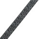 MPD2-111 Tracolla in poliestere Black & Grey Skulls 2"