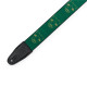 MPD2-113 Tracolla in poliestere Green & Yellow Skulls 2"